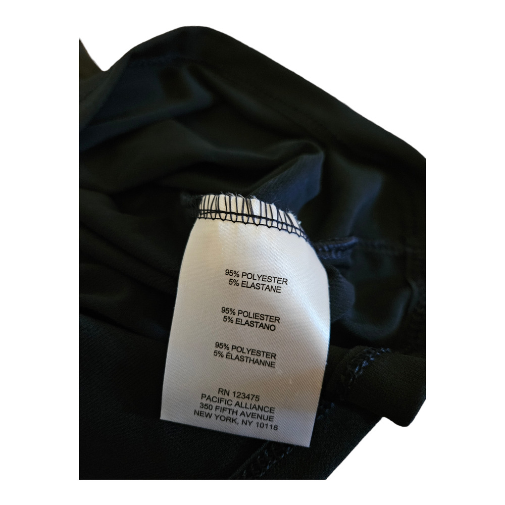 Ellen Tracy Small Black Sleeveless Shirt - Picture 6 of 7